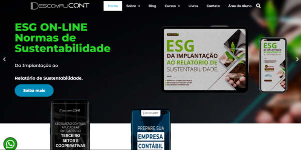 Criação de cursos online